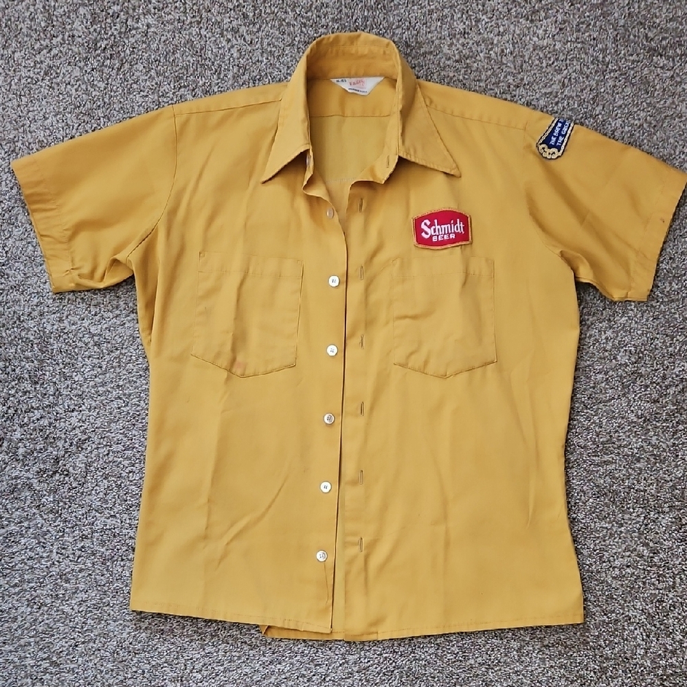 Vintage Schmidt Brewer's Shirt